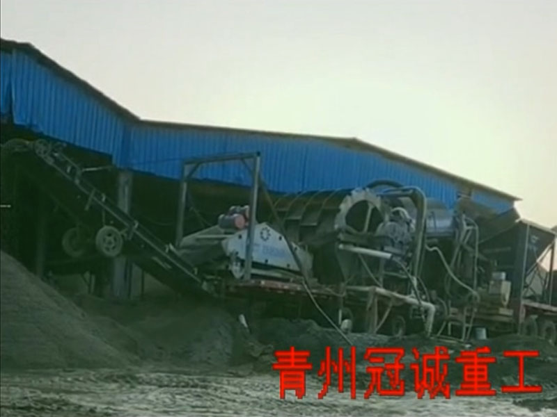 石粉洗沙機－洗石粉設備移動式還是固定式好？移動石粉洗砂機價格